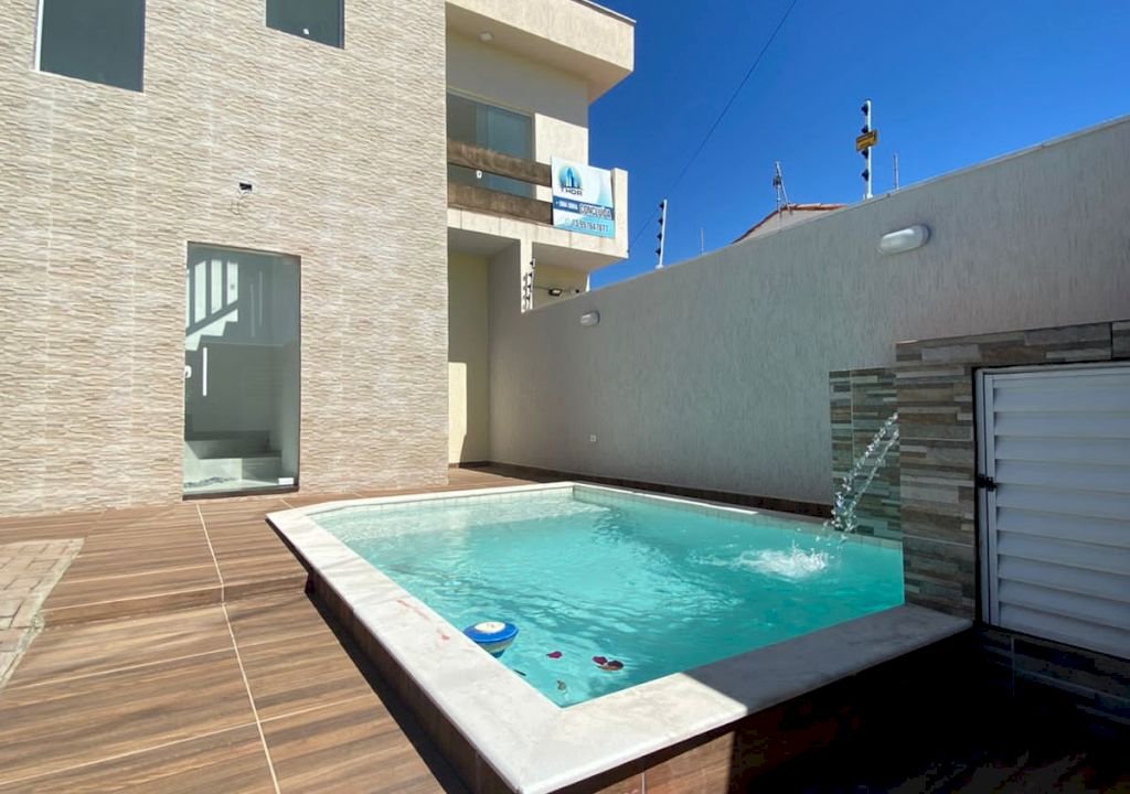 Imagem imóvel MARAVILHOSA CASA SOBREPOSTA COM PISCINA 300MT DA PRAIA