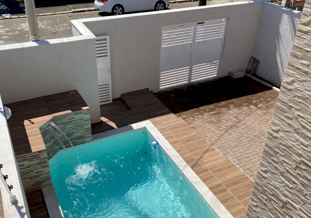Imagem imóvel MARAVILHOSA CASA SOBREPOSTA COM PISCINA 300MT DA PRAIA